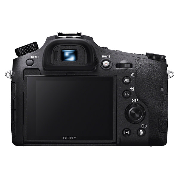 Sony RX10 Mark IV, back