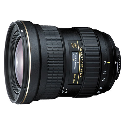 Tokina AT-X 14-20mm f/2 Pro DX