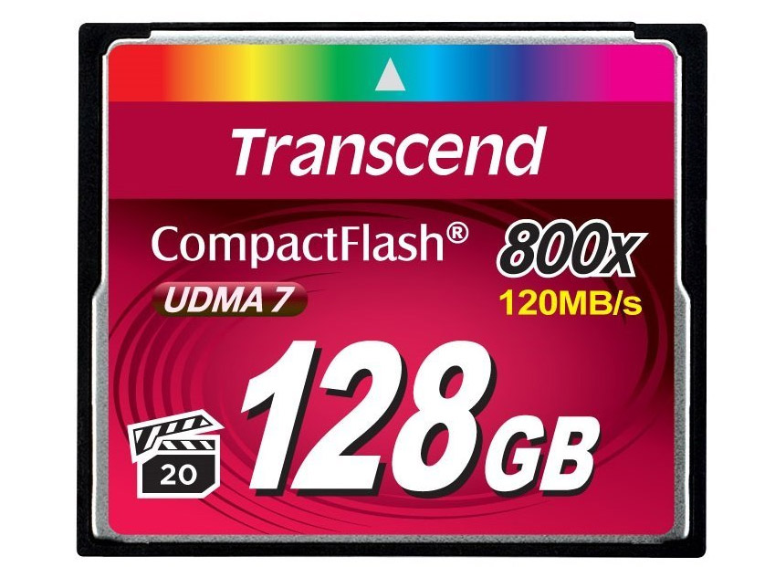 Transcend CF 128GB 800x