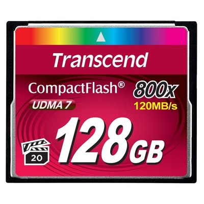 Transcend CF 128GB 800x