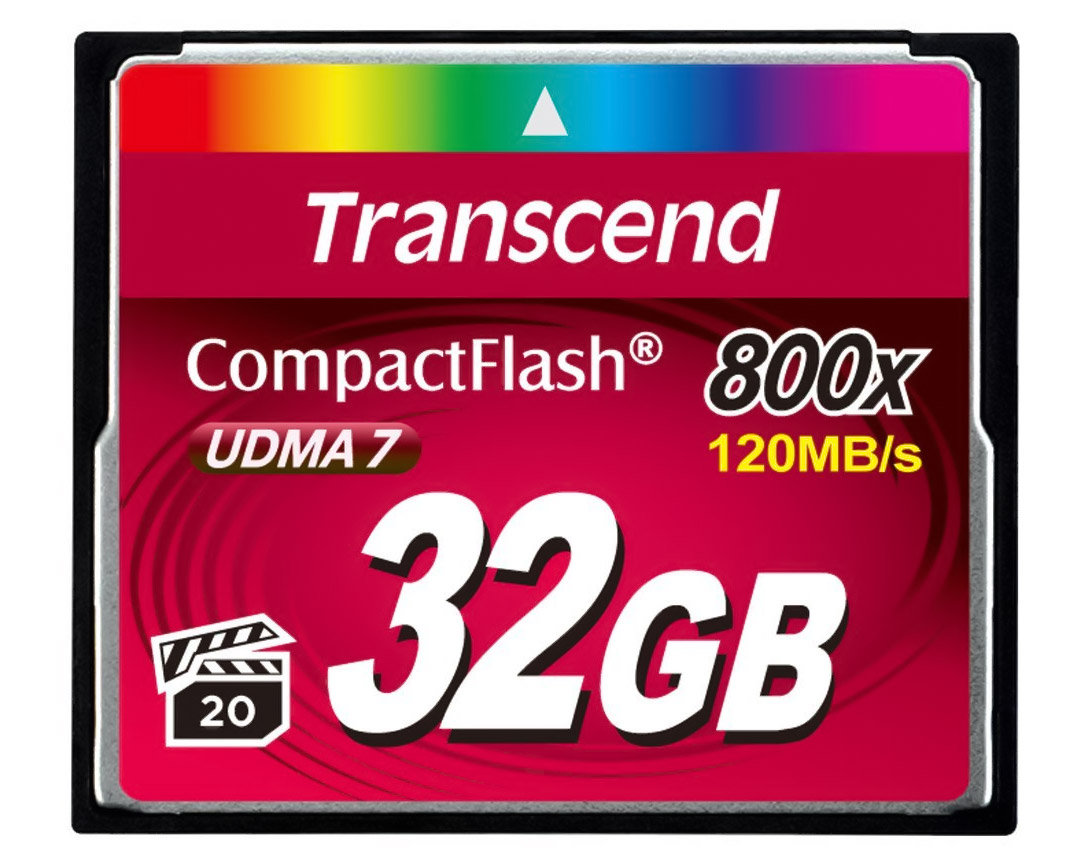 Transcend CF 32GB 800x