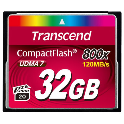 Transcend CF 32GB 800x
