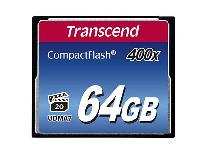 Transcend CF 64 GB 400x