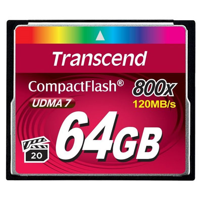 Transcend CF 64GB 800x