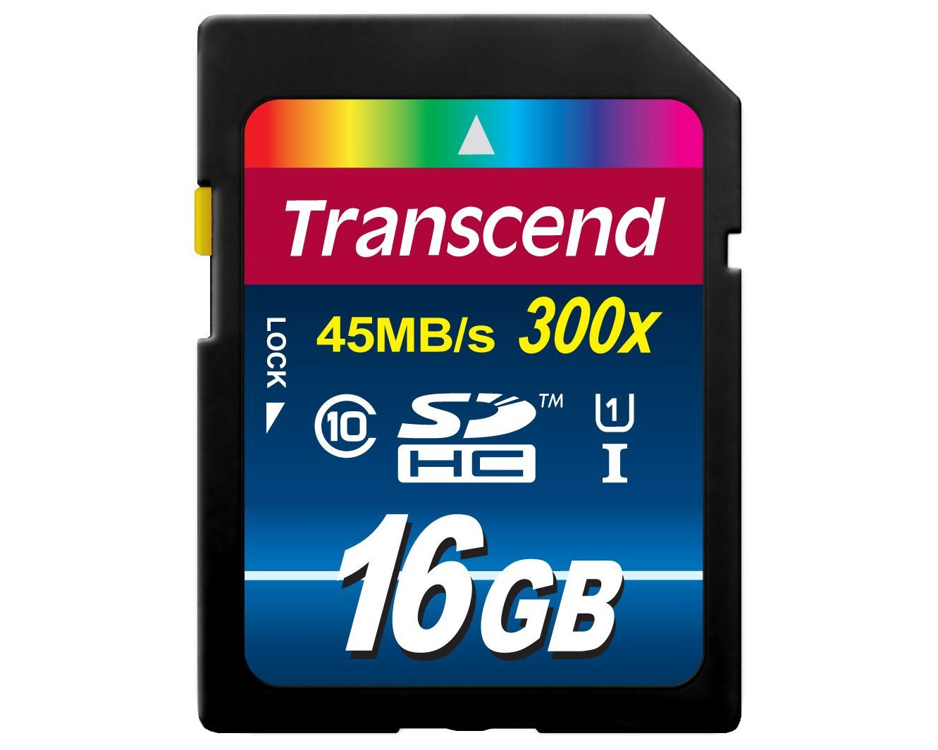 Transcend SDHC 16 GB 300x (45MB/s)