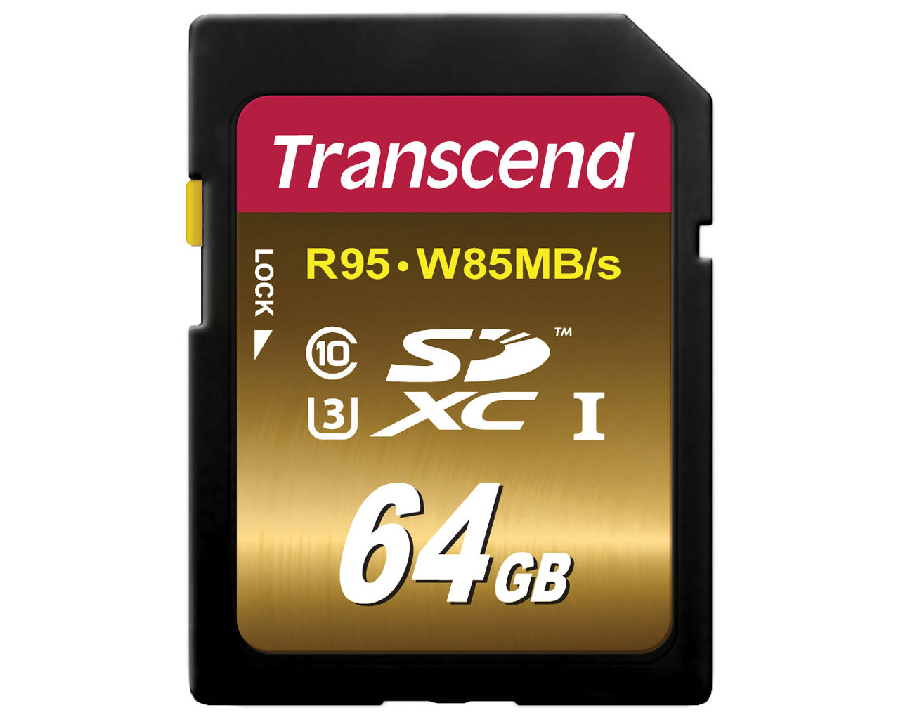 Transcend SDXC 64 GB (R95, W85MB/s)