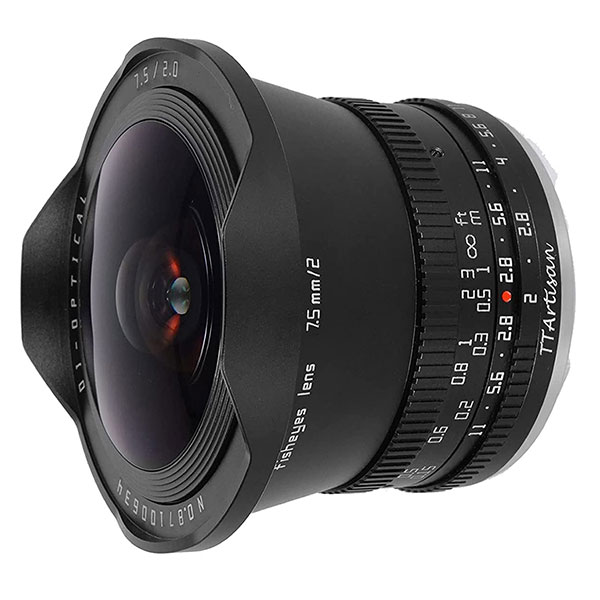 TTArtisan APS-C 7.5mm f/2 Fisheye