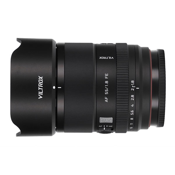 Viltrox AF 55mm f/1.8 EVO, back